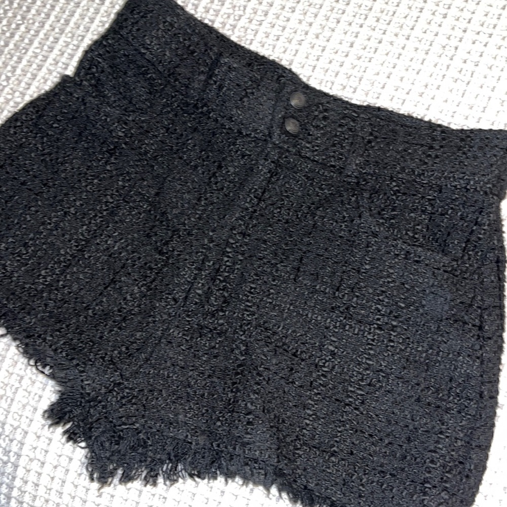 Zara tweed shorts